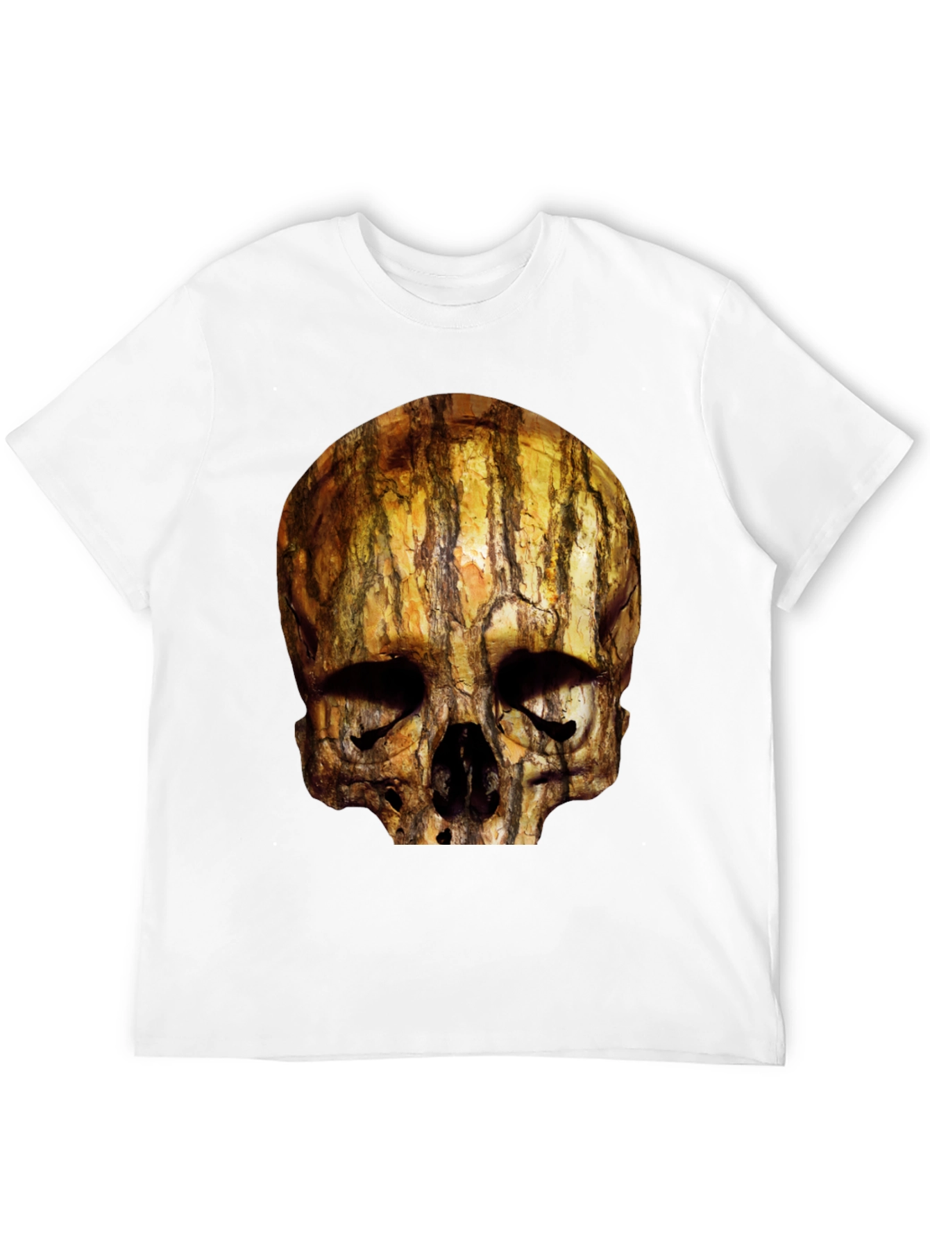 Skull Printed Black T-Shirt for Men
