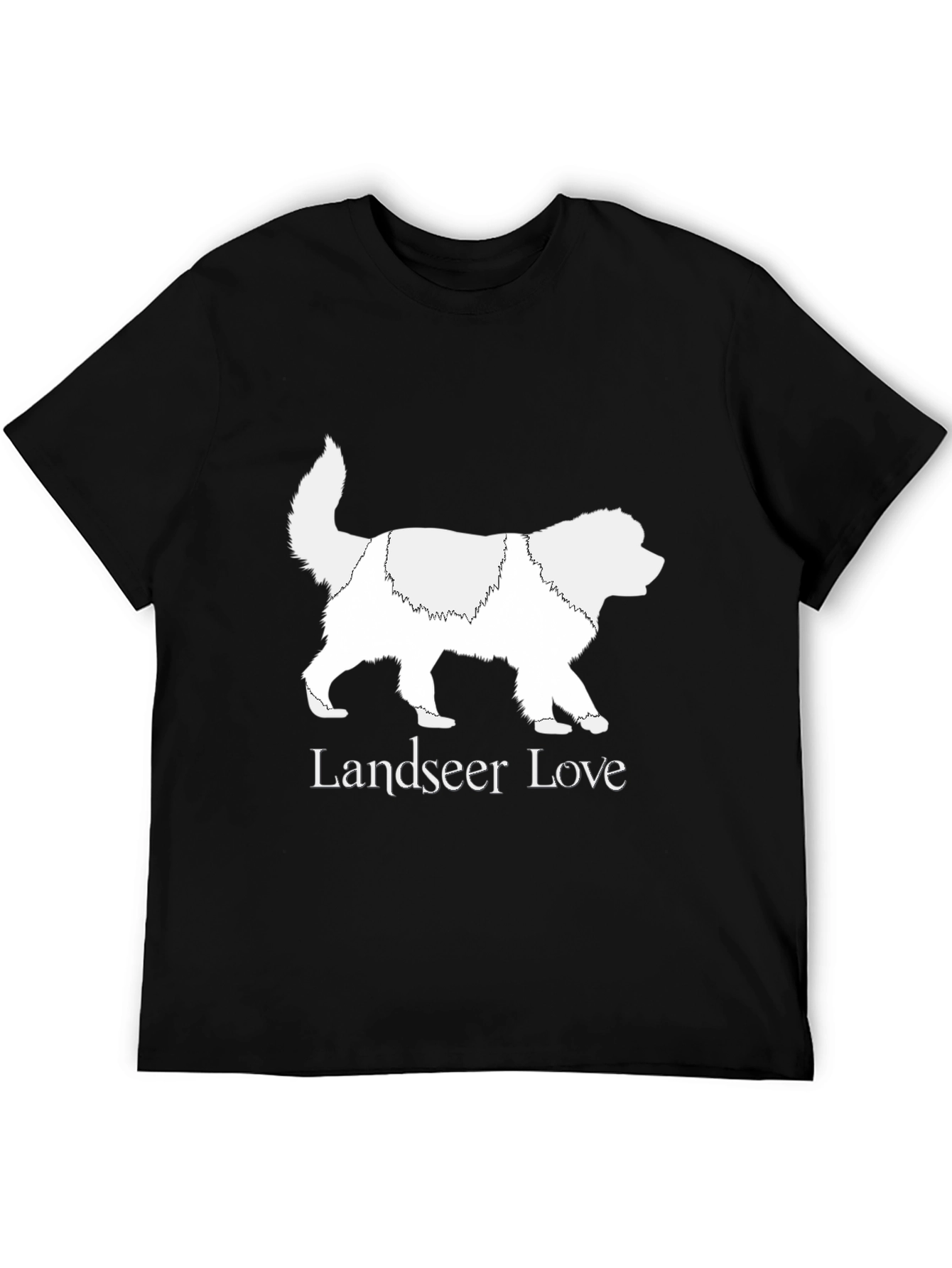 Landseer Love Dog Breed T-Shirt