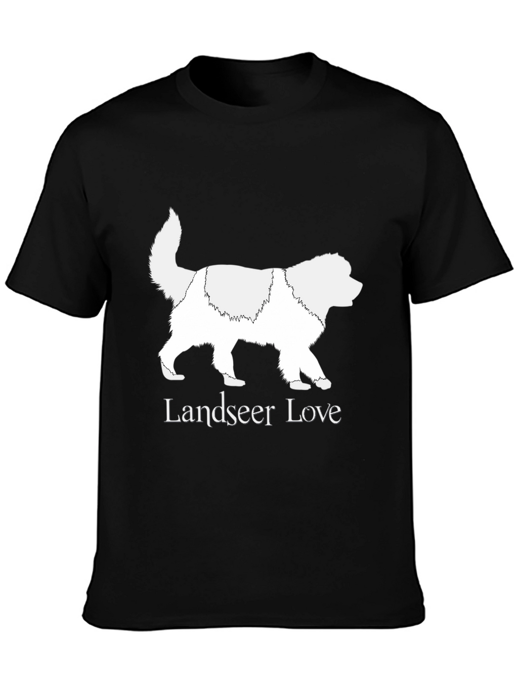 Landseer Love Dog Breed T-Shirt