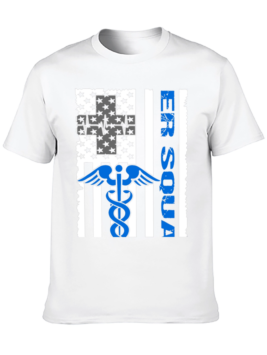 ER Squad American Flag Graphic Tee