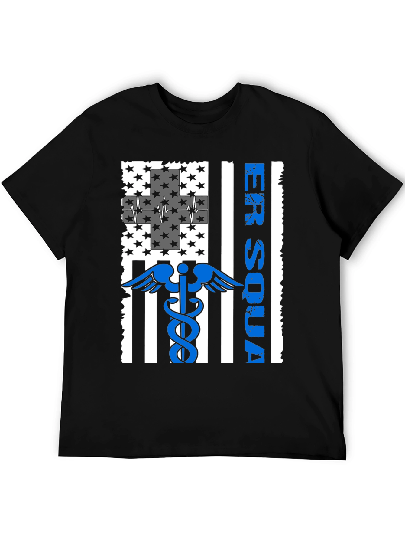 ER Squad American Flag Graphic Tee