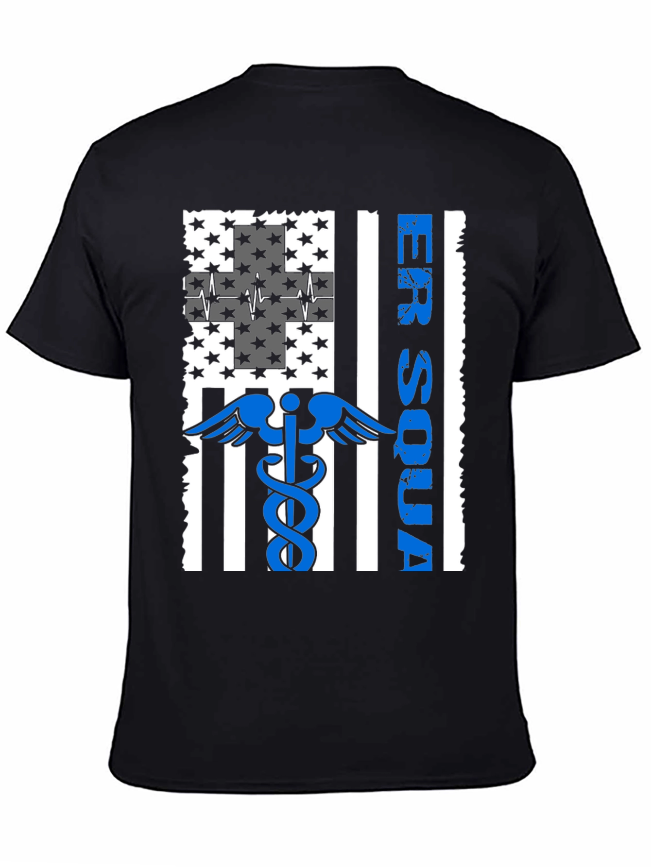 ER Squad American Flag Graphic Tee