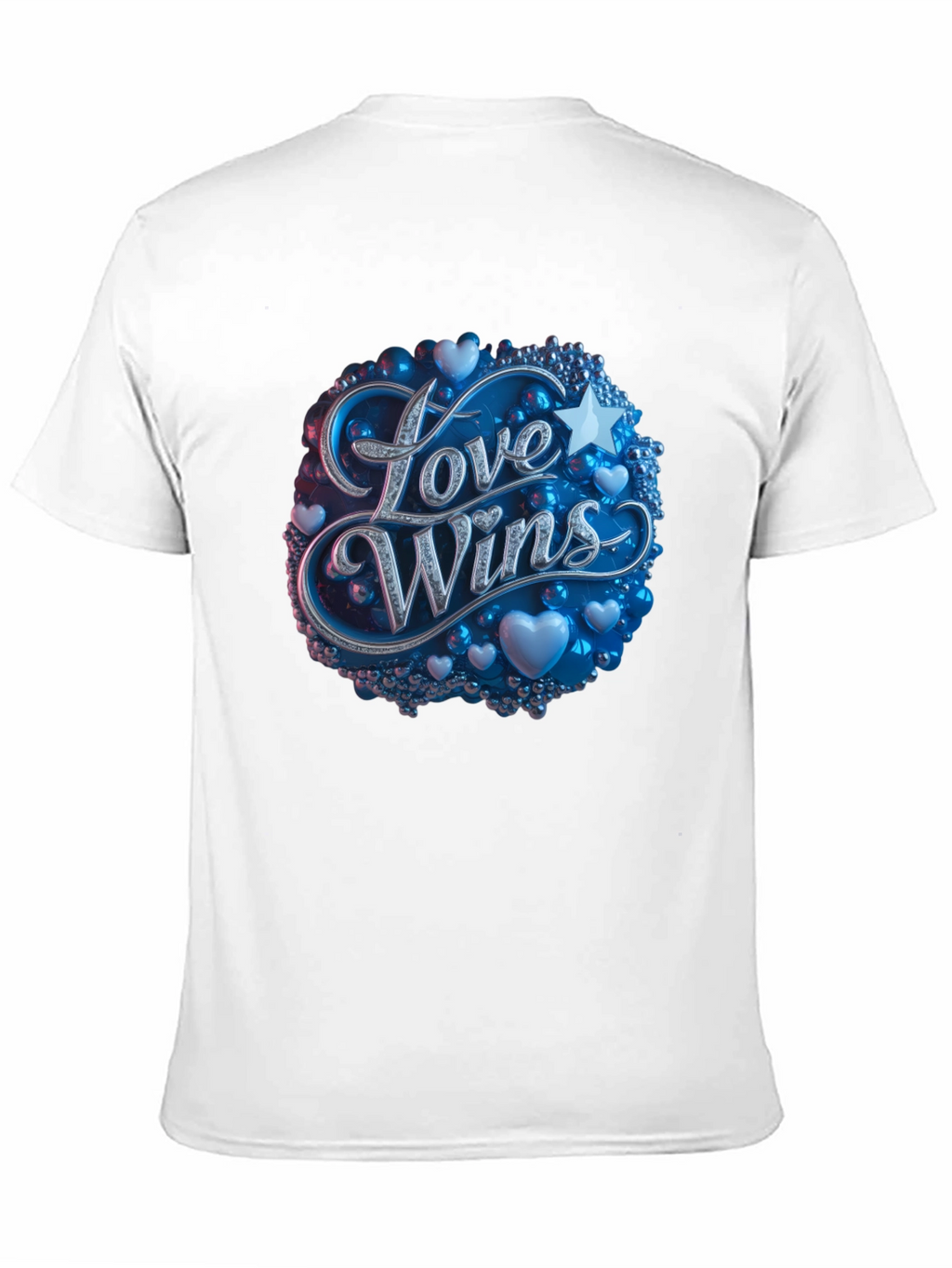 Love Wins Graphic Tee - Black