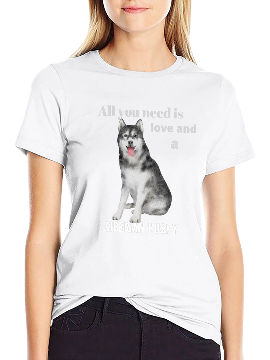 Siberian Husky Love T-Shirt