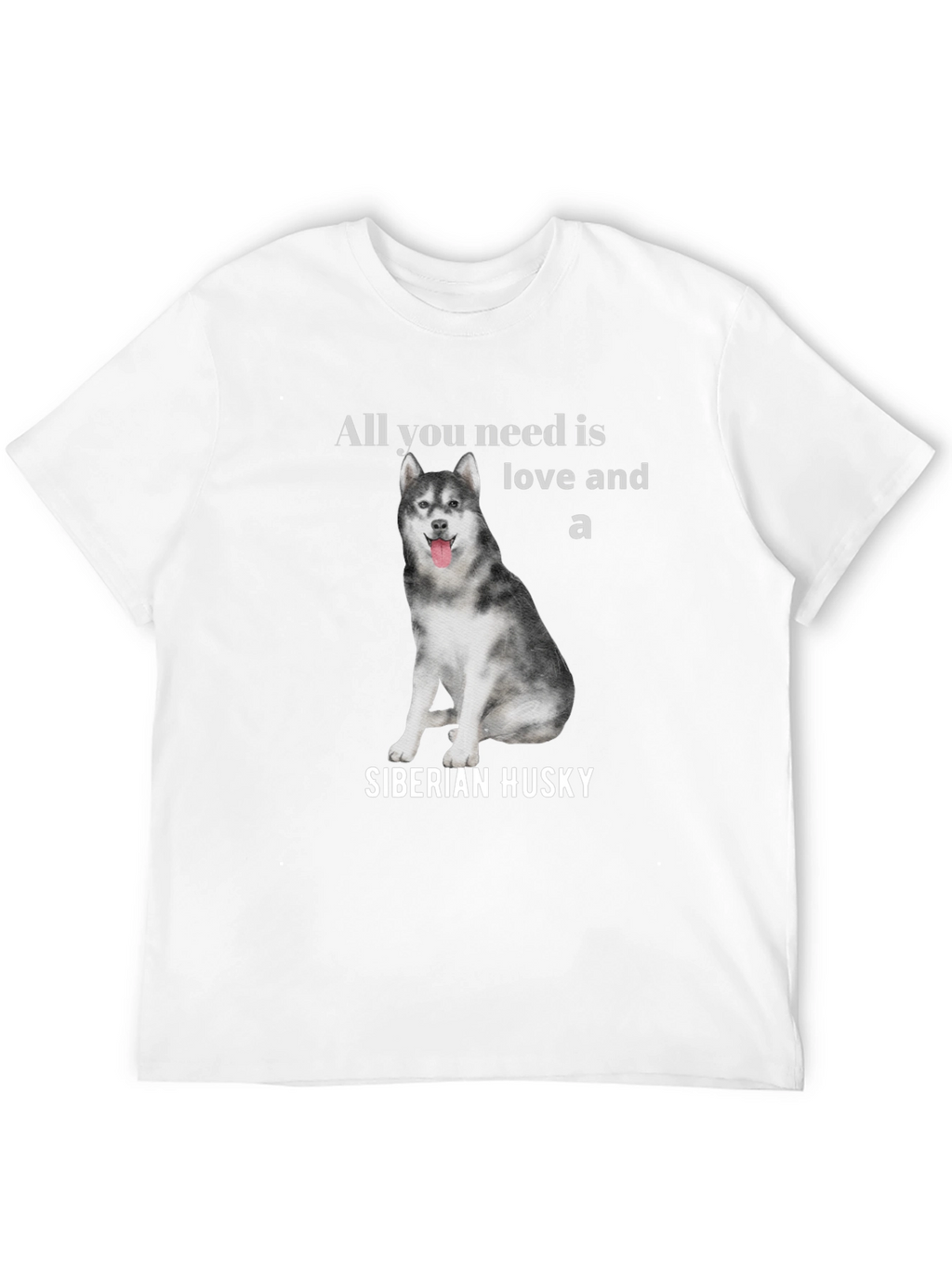 Siberian Husky Love T-Shirt