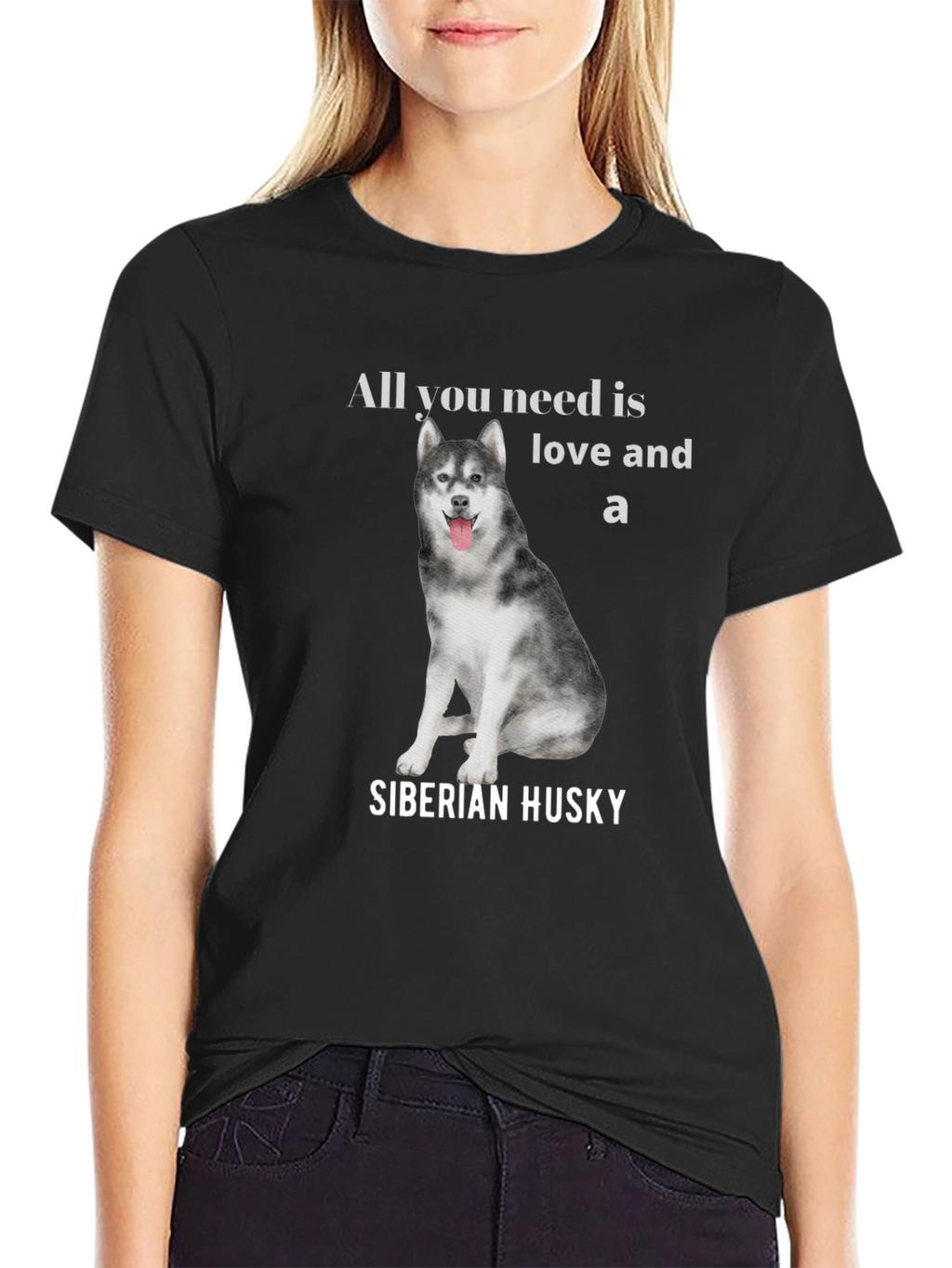 Siberian Husky Love T-Shirt