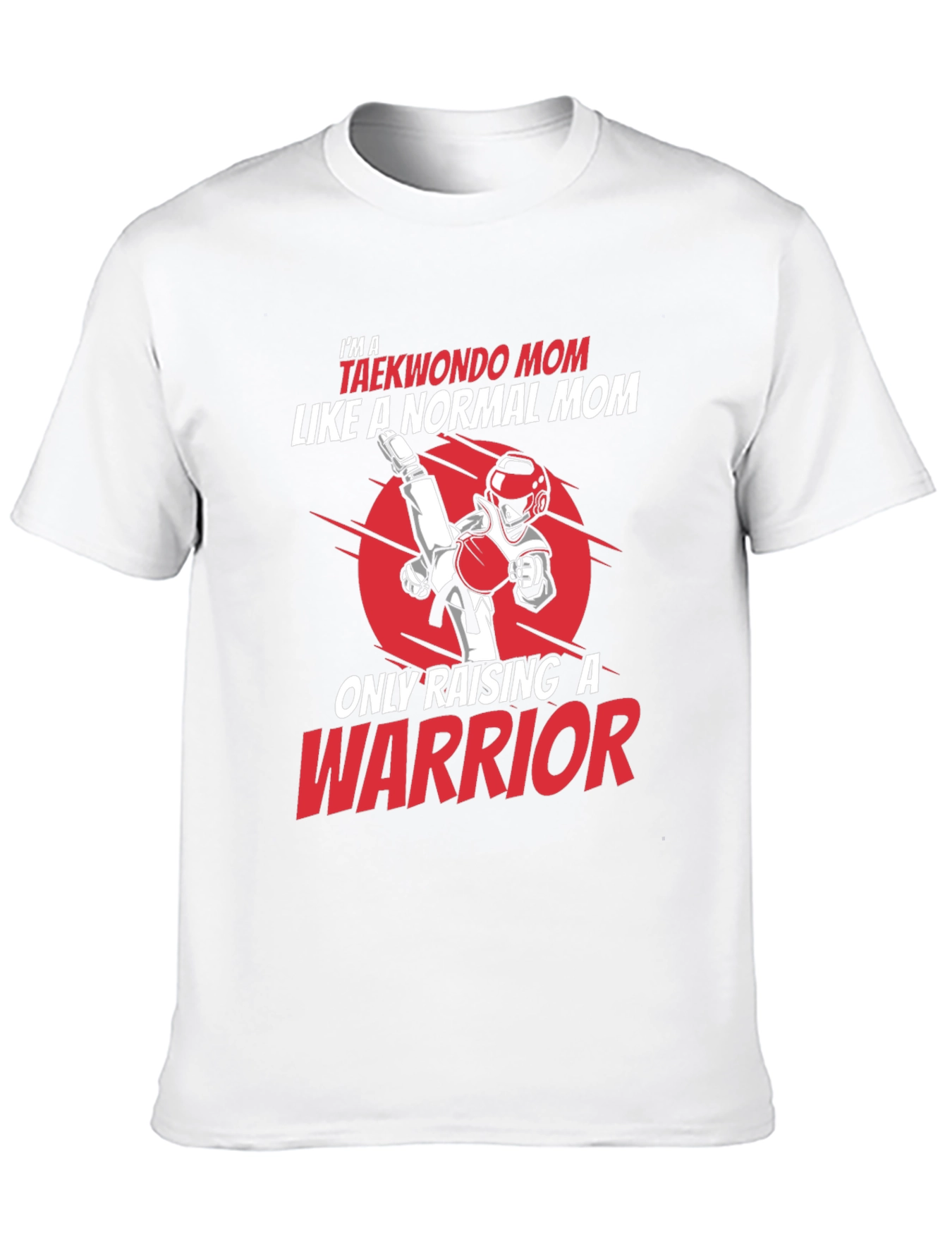 Taekwondo Mom Warrior T-Shirt