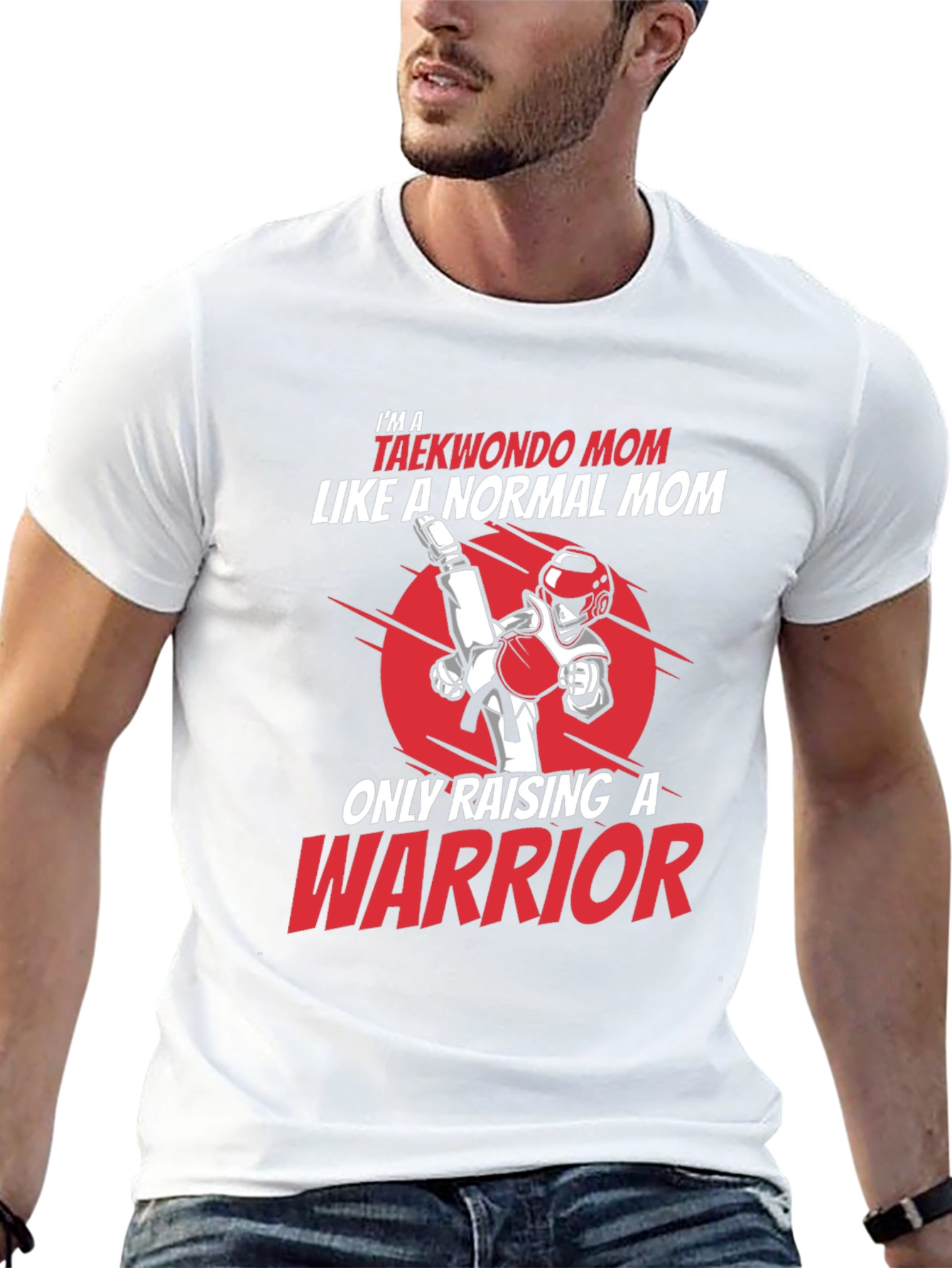 Taekwondo Mom Warrior T-Shirt