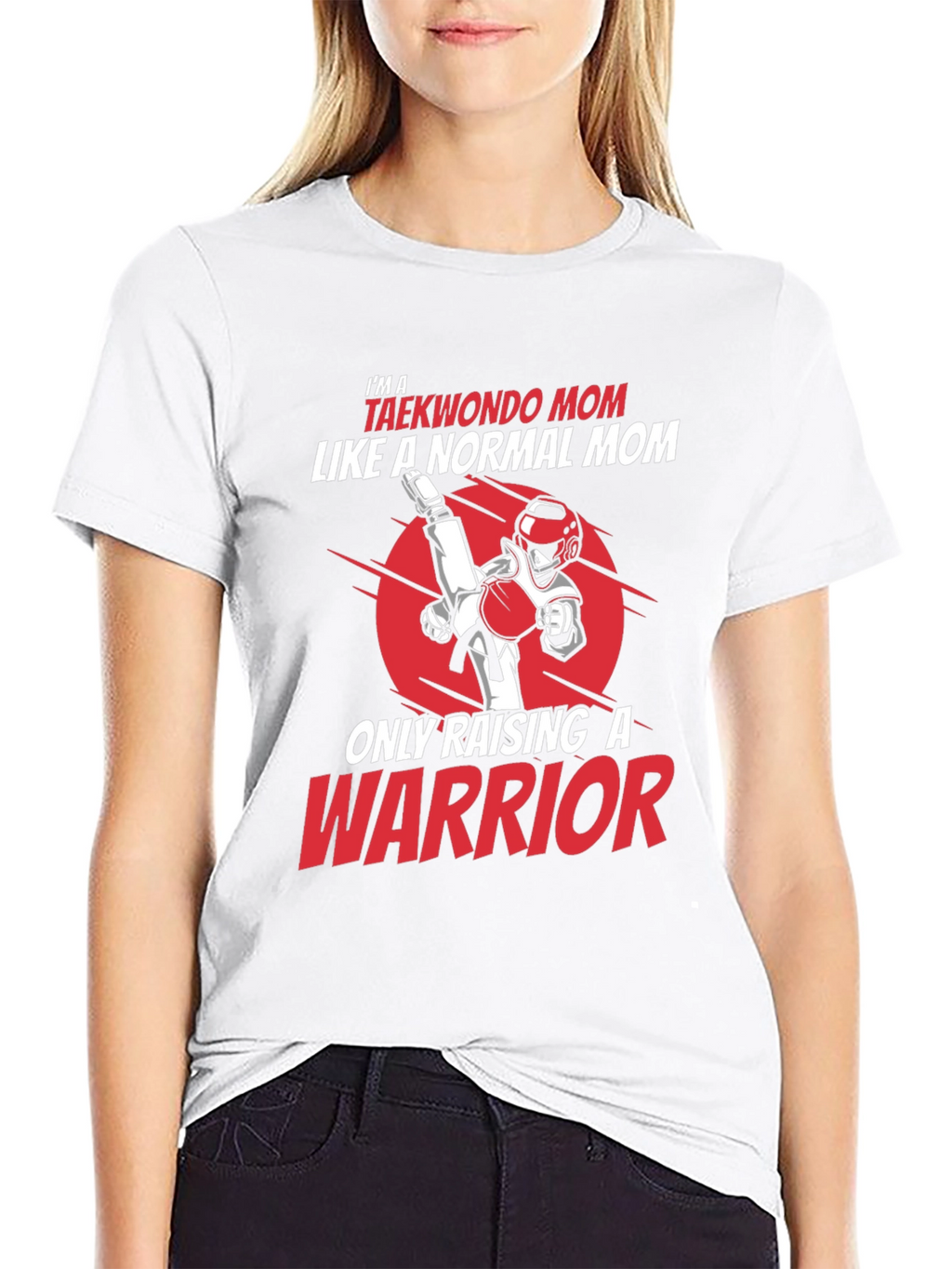 Taekwondo Mom Warrior T-Shirt