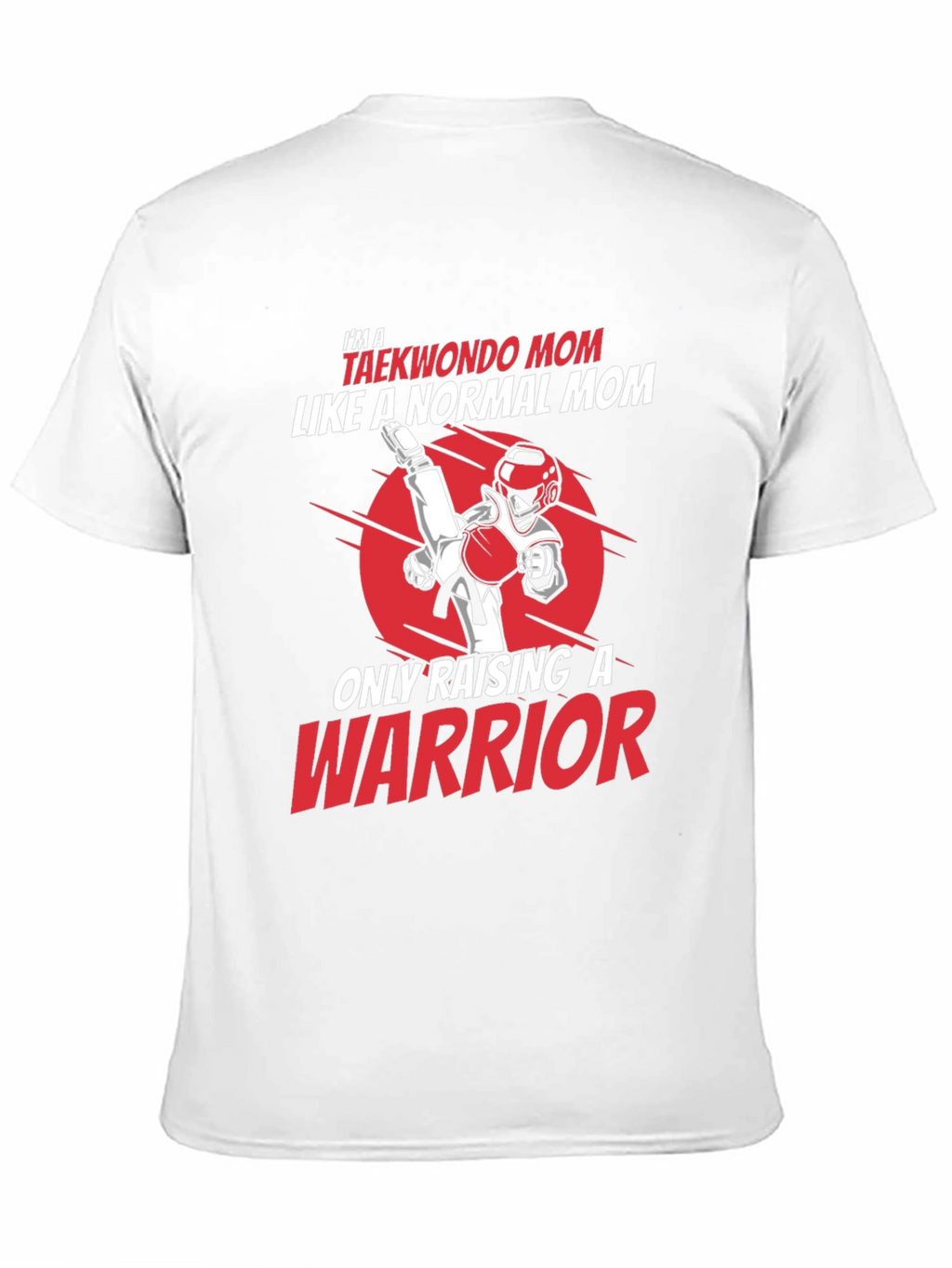 Taekwondo Mom Warrior T-Shirt