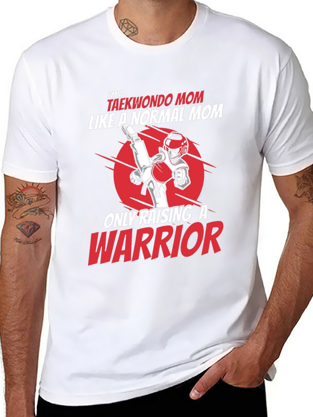 Taekwondo Mom Warrior T-Shirt