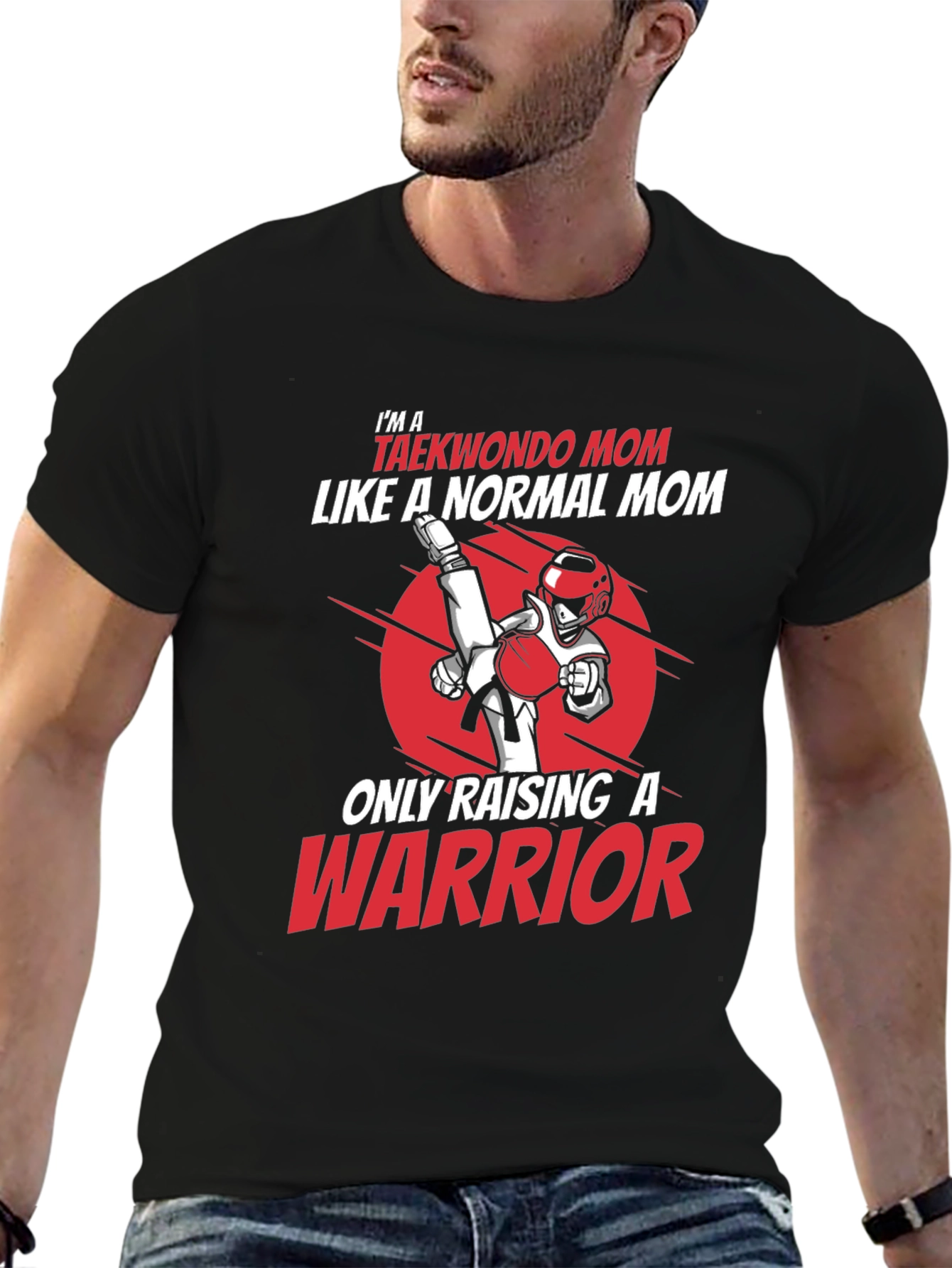 Taekwondo Mom Warrior T-Shirt