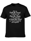 Faith Hope Daniel Moses David T-Shirt