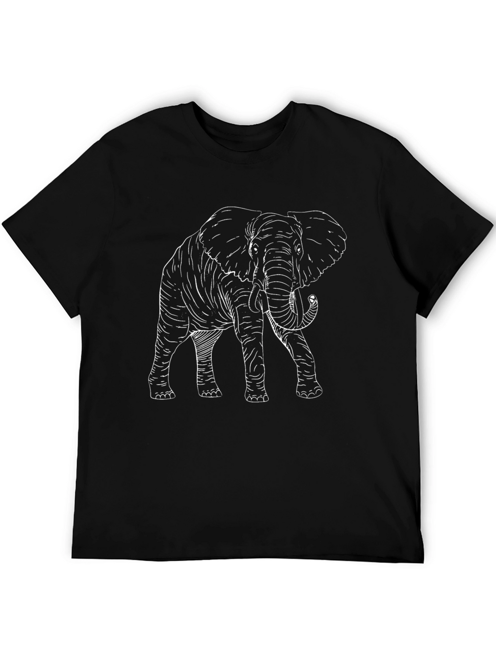 Elephant Graphic Tee - Classic Black T-Shirt