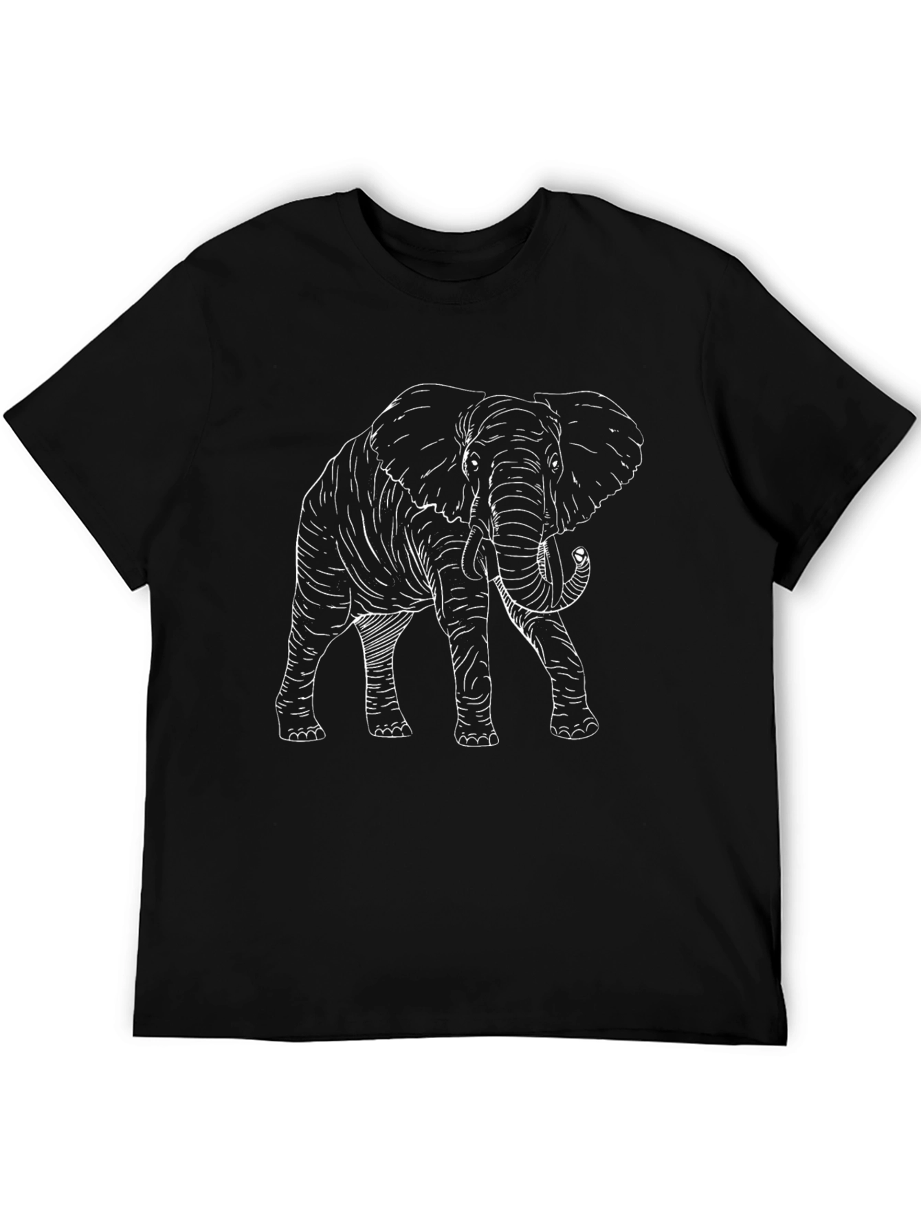 Elephant Graphic Tee - Classic Black T-Shirt