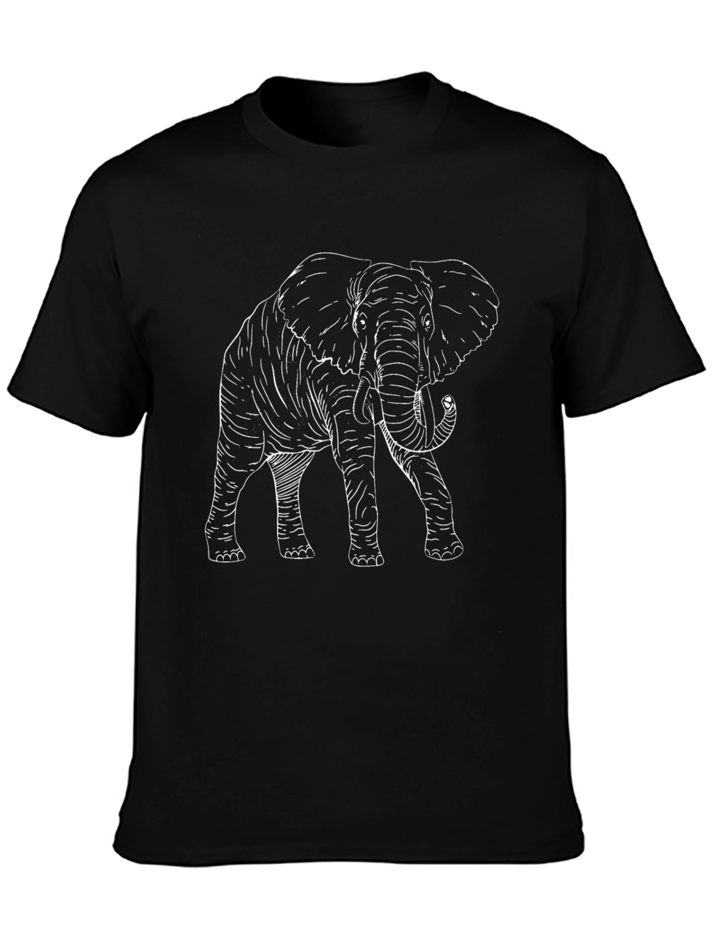 Elephant Graphic Tee - Classic Black T-Shirt