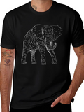 Elephant Graphic Tee - Classic Black T-Shirt