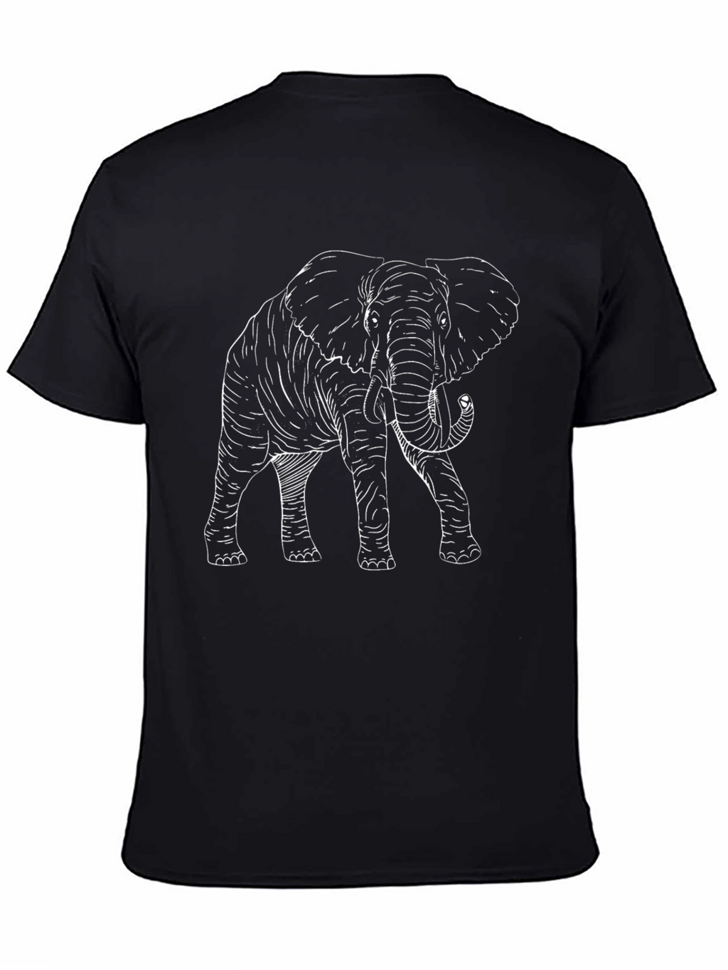 Elephant Graphic Tee - Classic Black T-Shirt