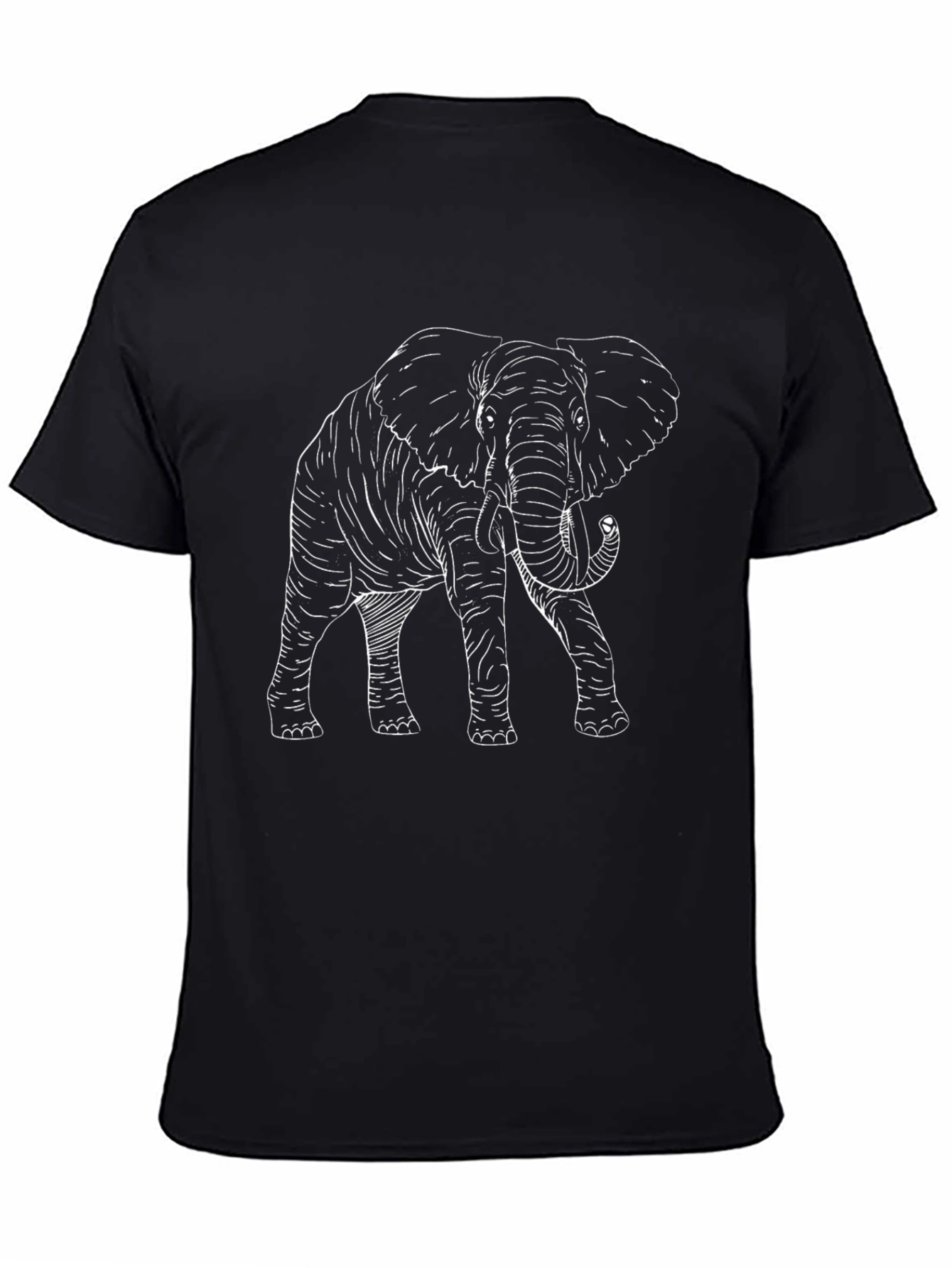 Elephant Graphic Tee - Classic Black T-Shirt