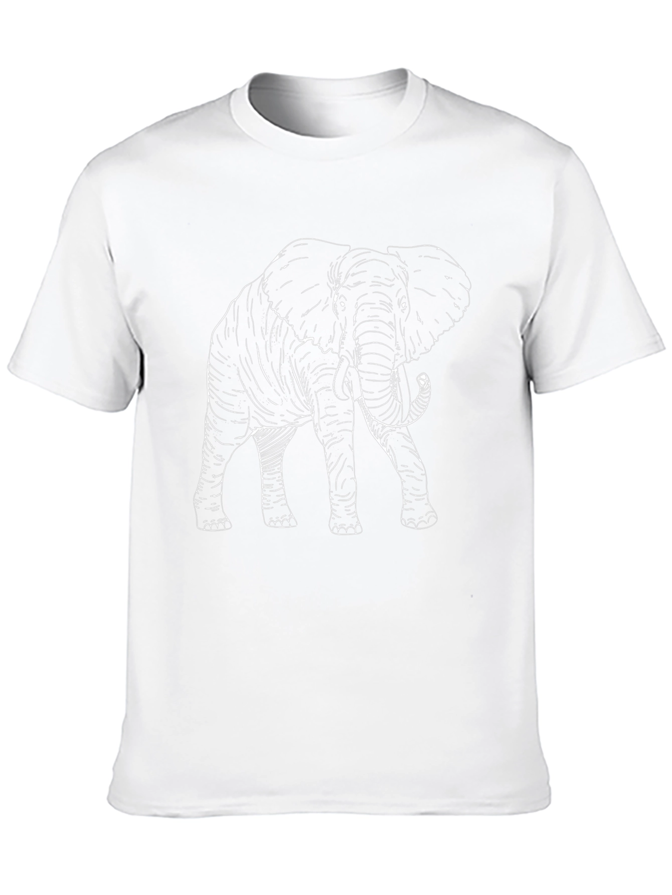 Elephant Graphic Tee - Classic Black T-Shirt