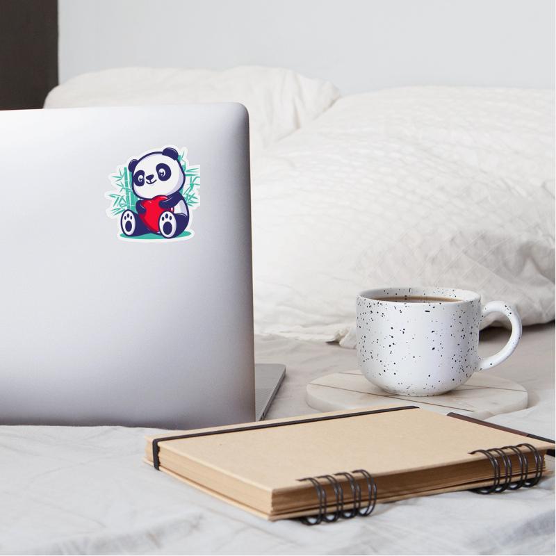 Panda Heart Love Romantic