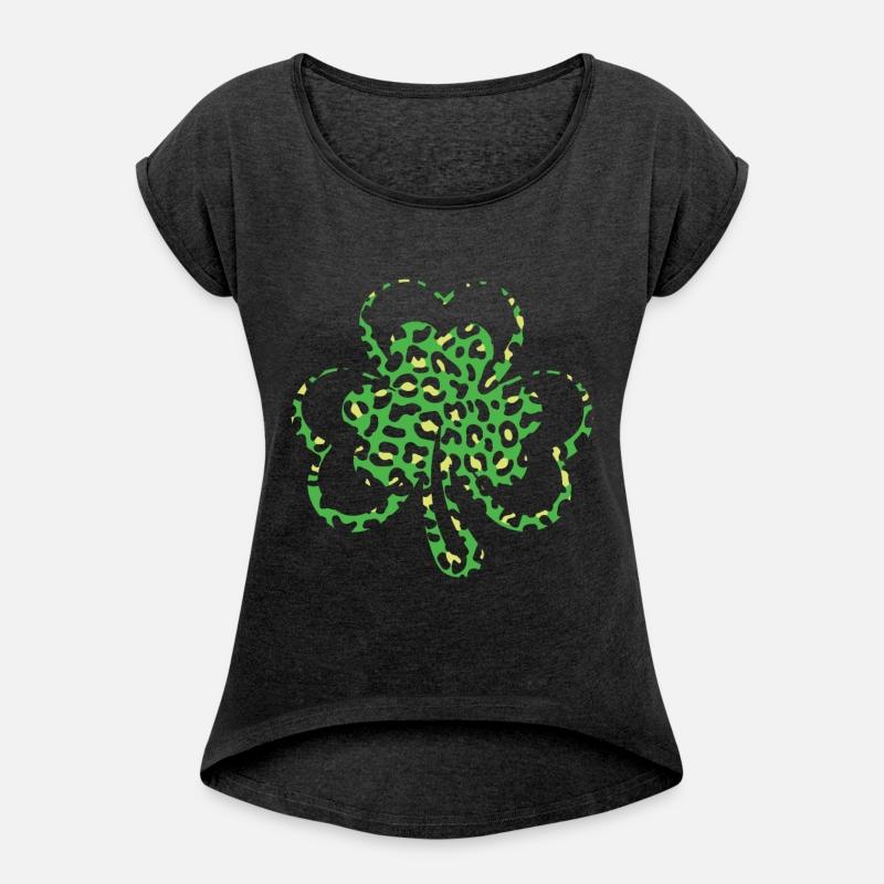 Pattern Leopard Shamrock Saint Patrick Day