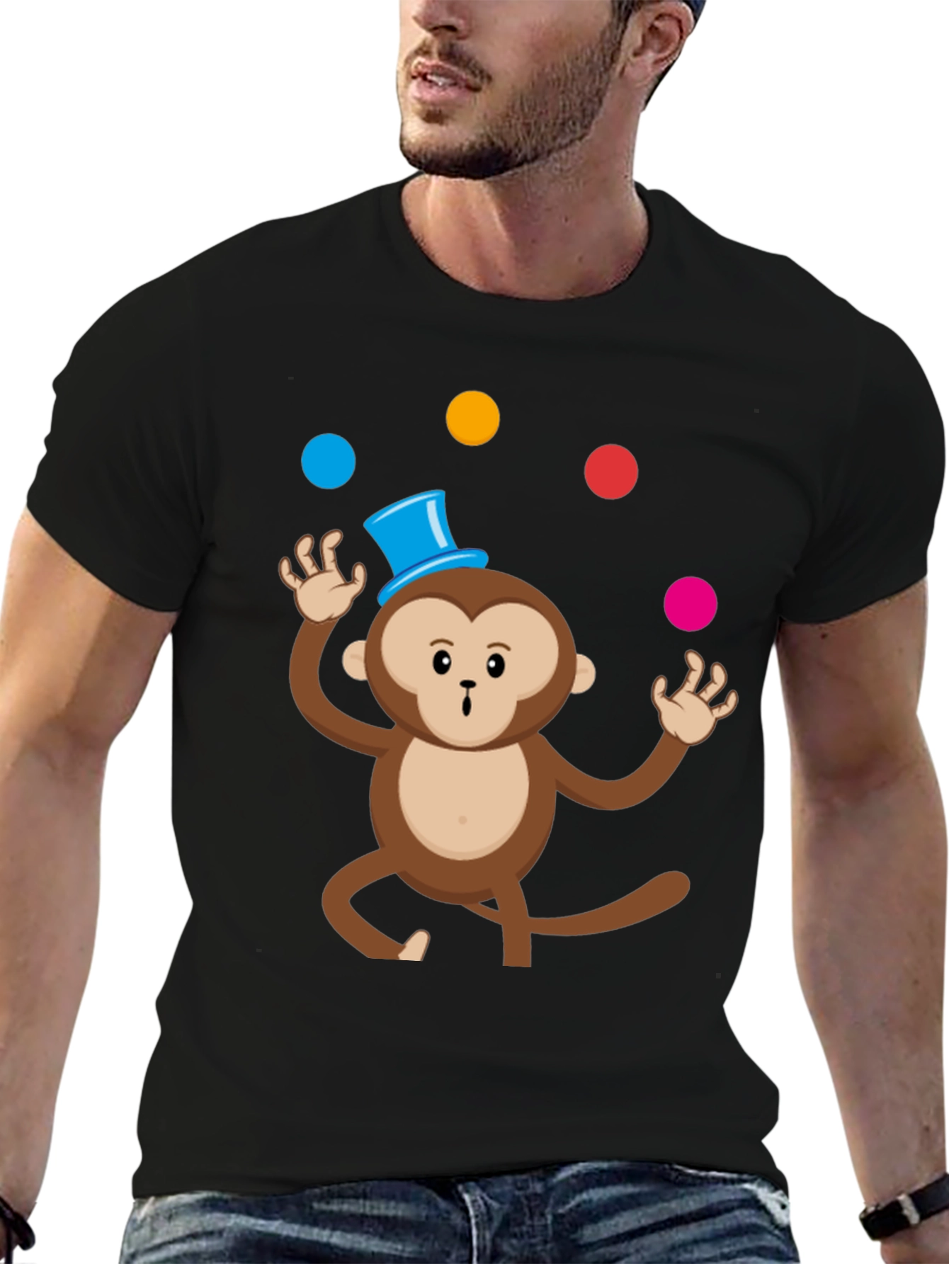 Monkey Juggling T-Shirt