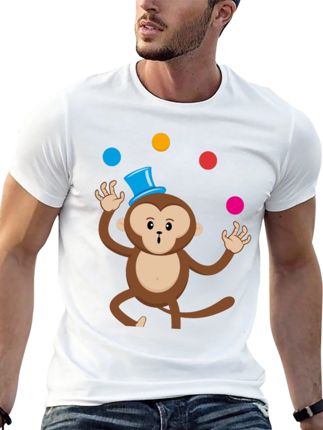Monkey Juggling T-Shirt