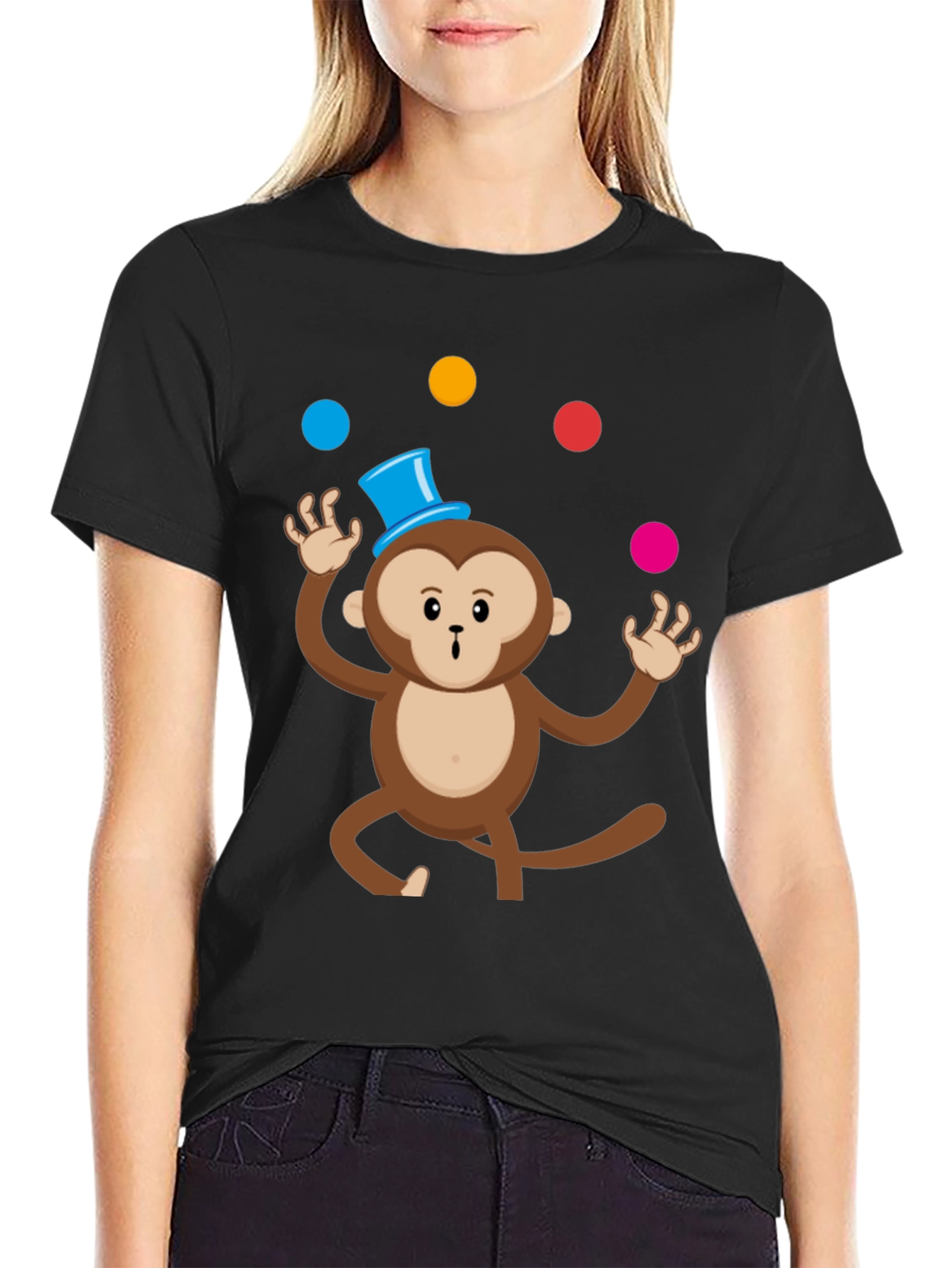 Monkey Juggling T-Shirt