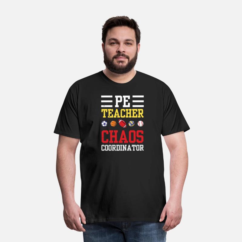 PE Teacher Funny Chaos Coordinator Teaching Gift
