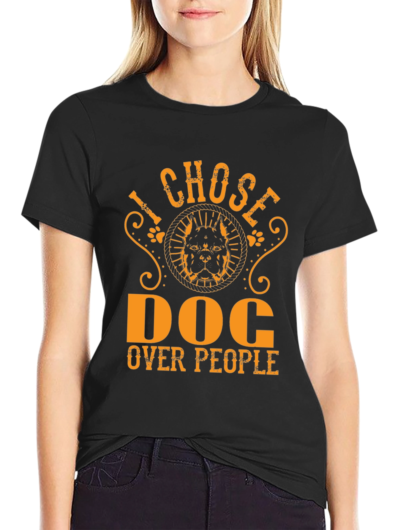 I Chose Dog Over People T-Shirt