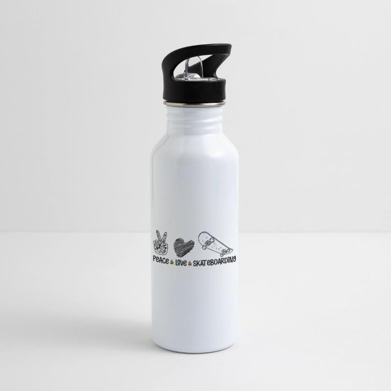 Peace Love Skateboarding, Funny Adventure Gift