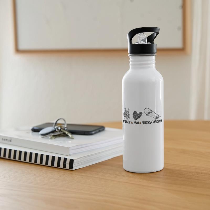Peace Love Skateboarding, Funny Adventure Gift