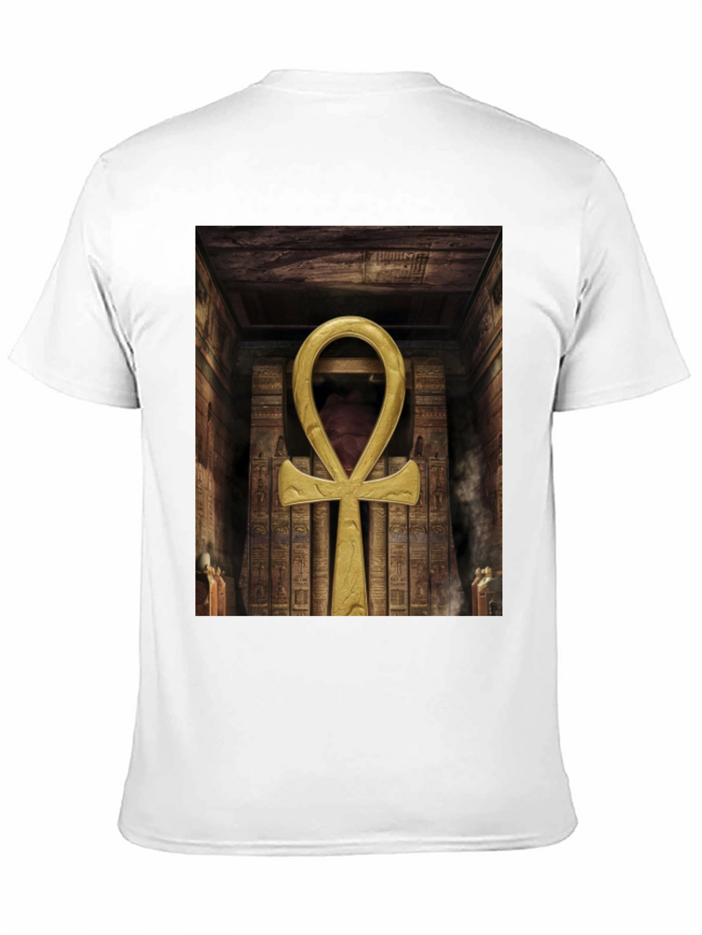 Ankh Egyptian Tomb Graphic T-Shirt