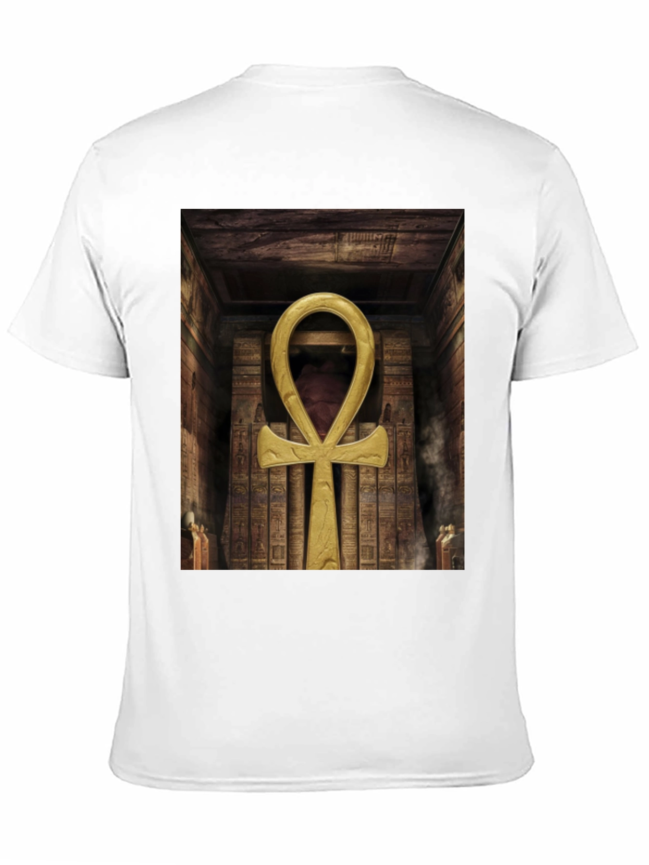 Ankh Egyptian Tomb Graphic T-Shirt