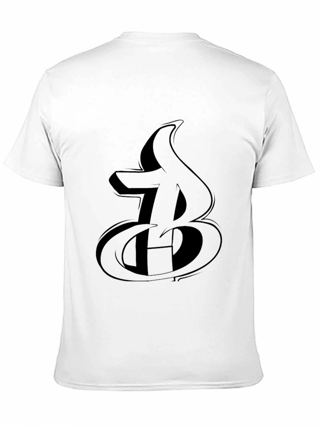 Bold Black Graphic Tee