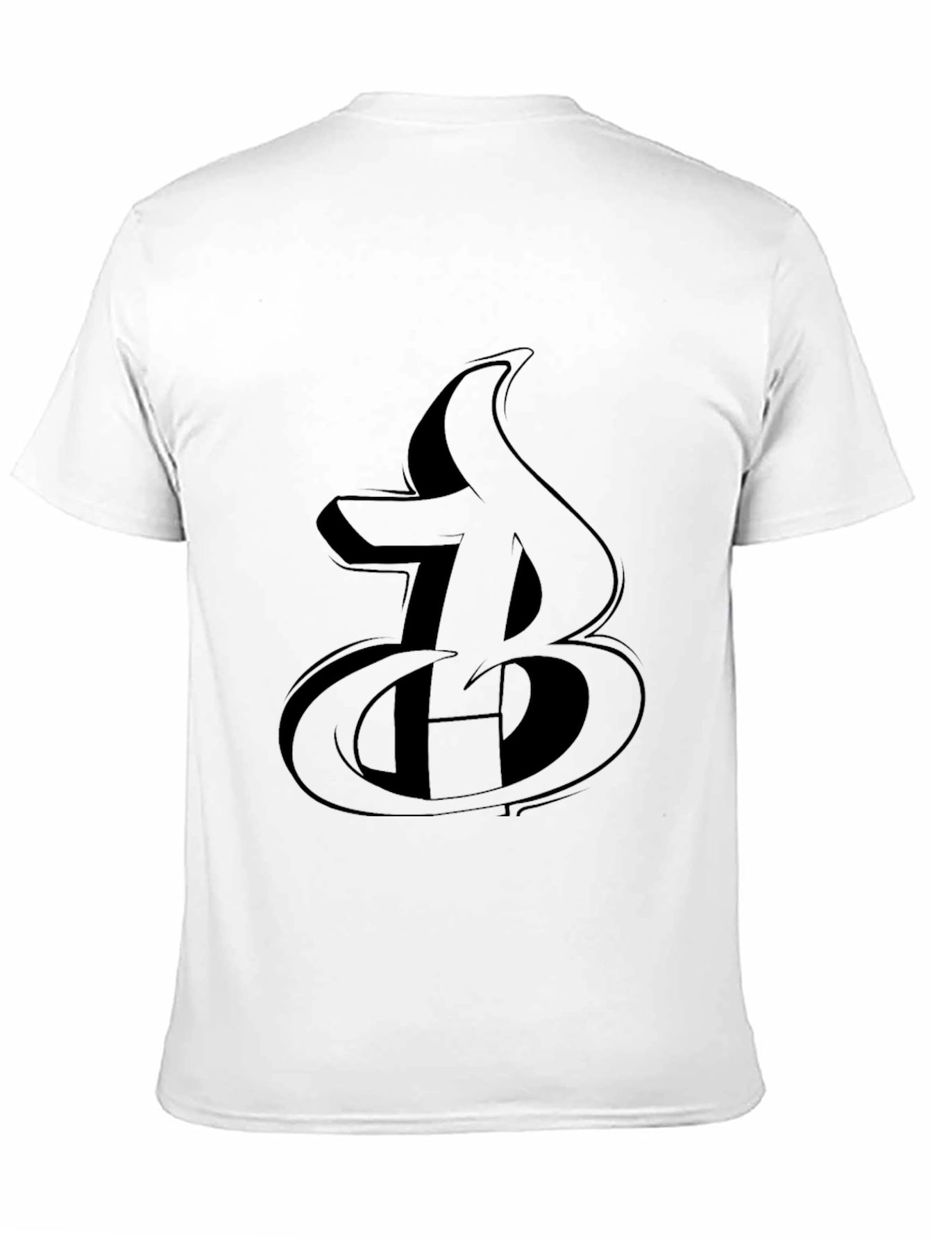 Bold Black Graphic Tee