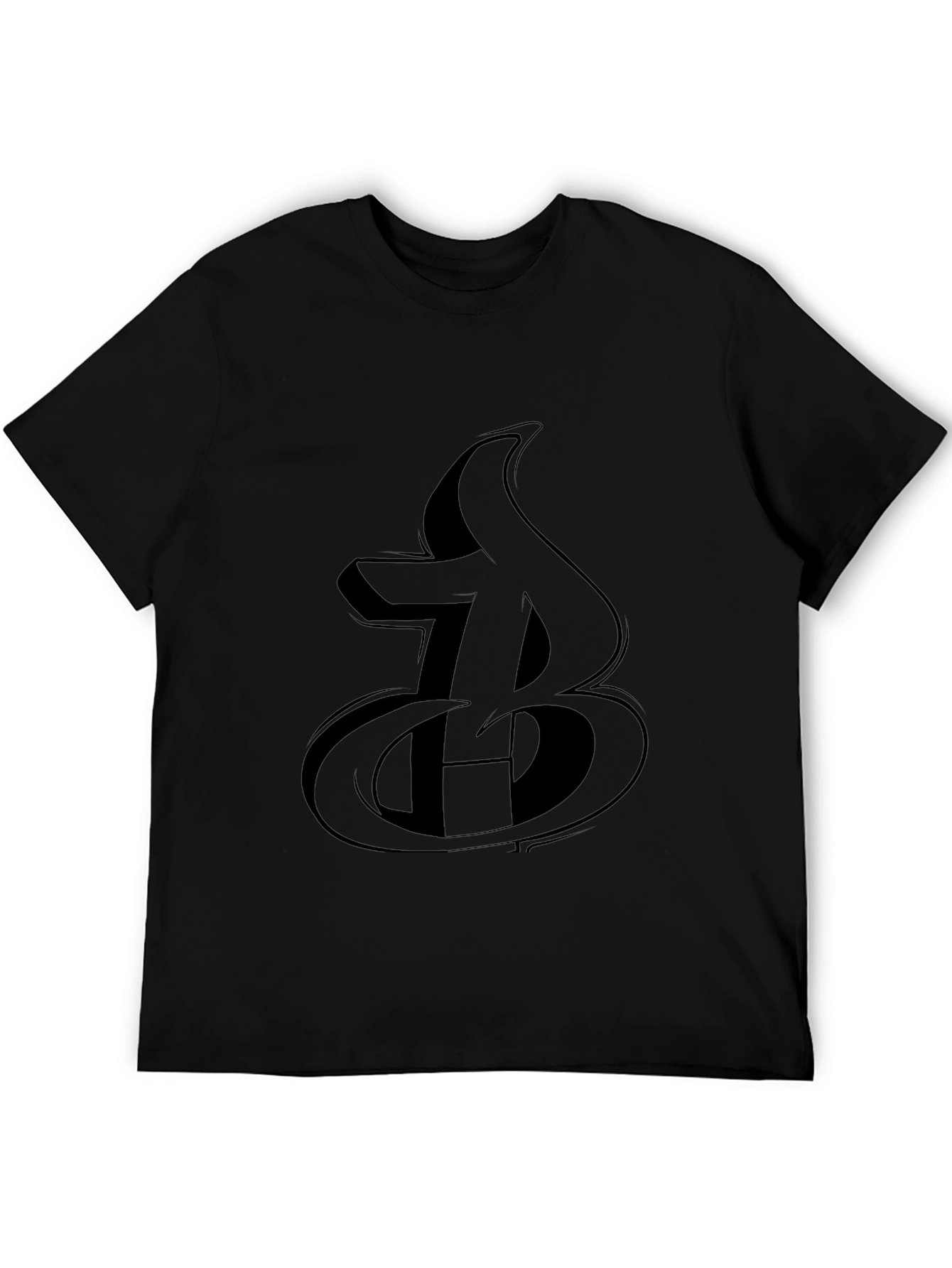 Bold Black Graphic Tee