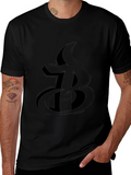 Bold Black Graphic Tee