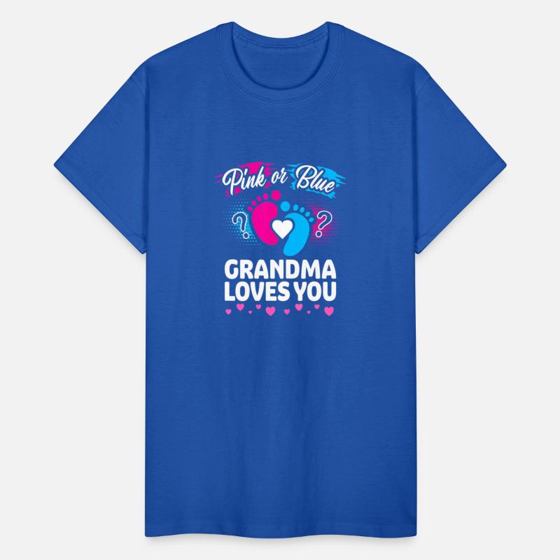 Pink Or Blue Grandma Loves You Gender Reveal