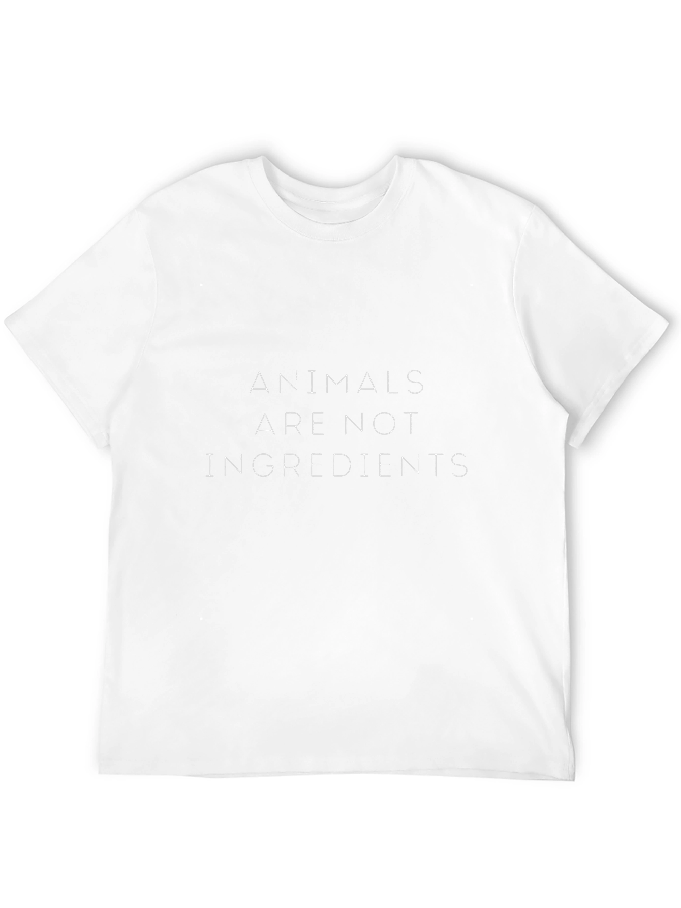 Animals are Not Ingredients Graphic T-Shirt