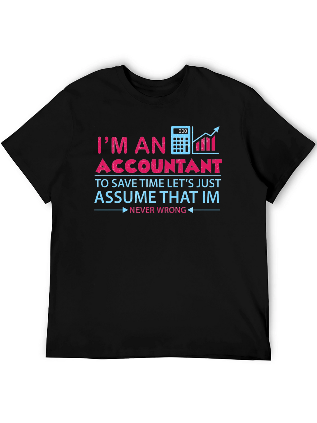 Accountant Humor Graphic T-Shirt