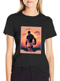 Rugby Sunset T-Shirt: Sporty Style