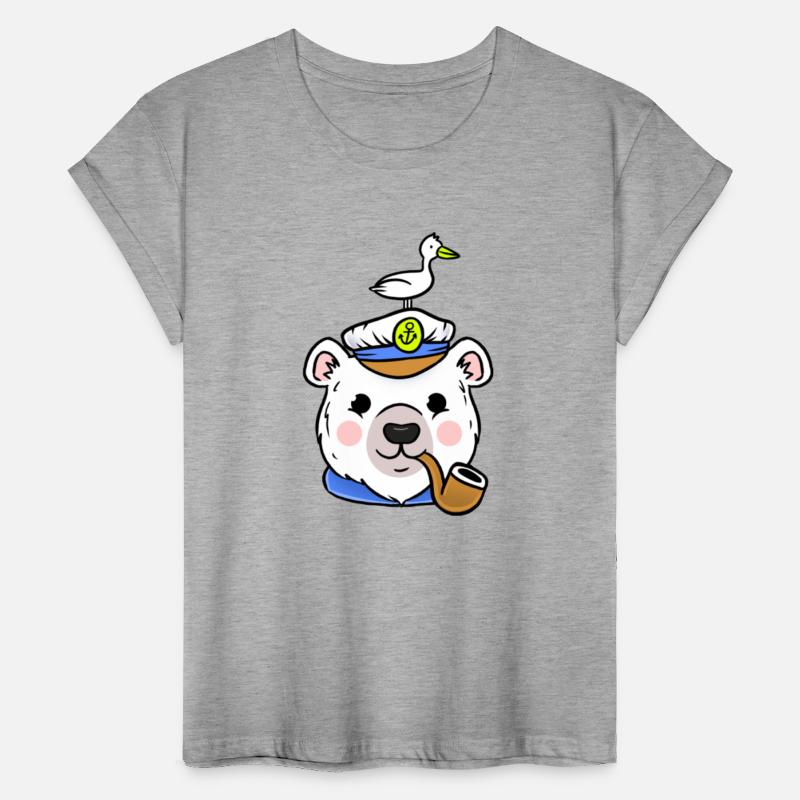 Polar Bear Sailor Captain For Sailing Lover