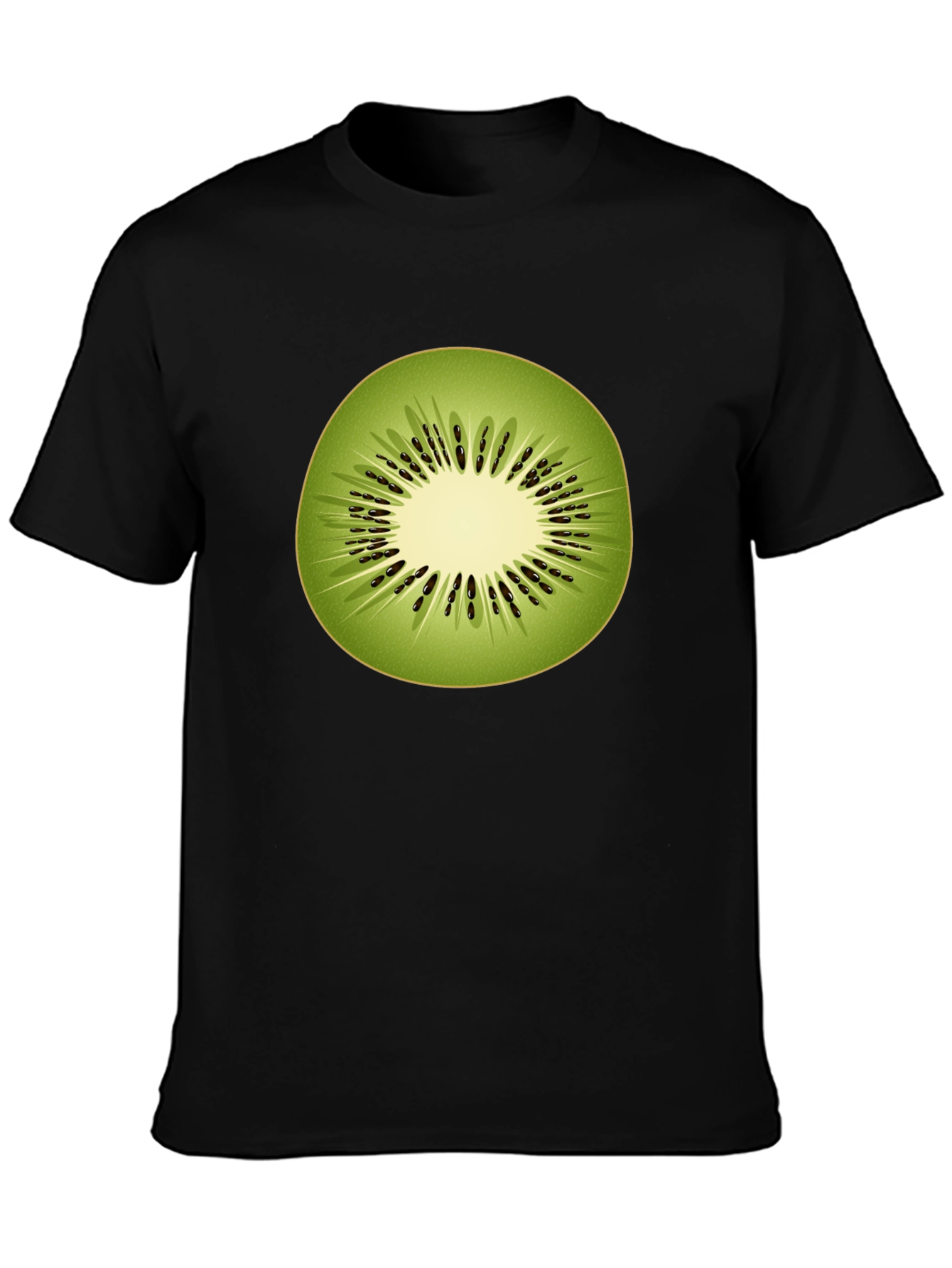 Kiwi Slice Graphic Tee - Unique Fruit Design T-Shirt