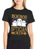 Boo Boo Optician Crew Halloween T-Shirt