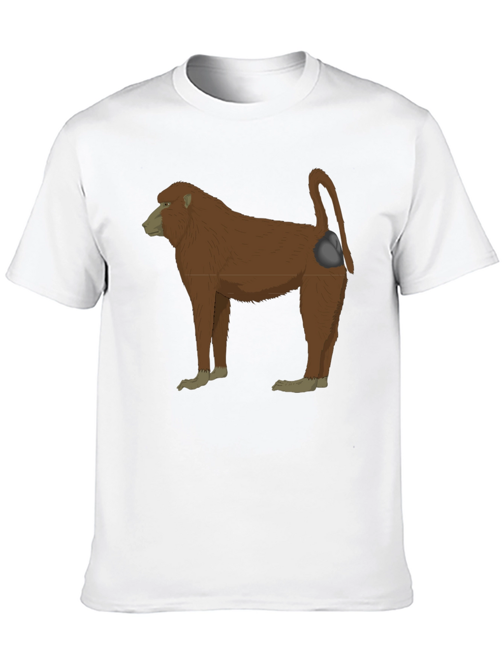 Baboon Graphic Tee - Black T-Shirt