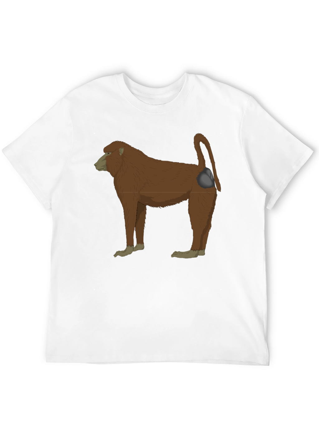 Baboon Graphic Tee - Black T-Shirt