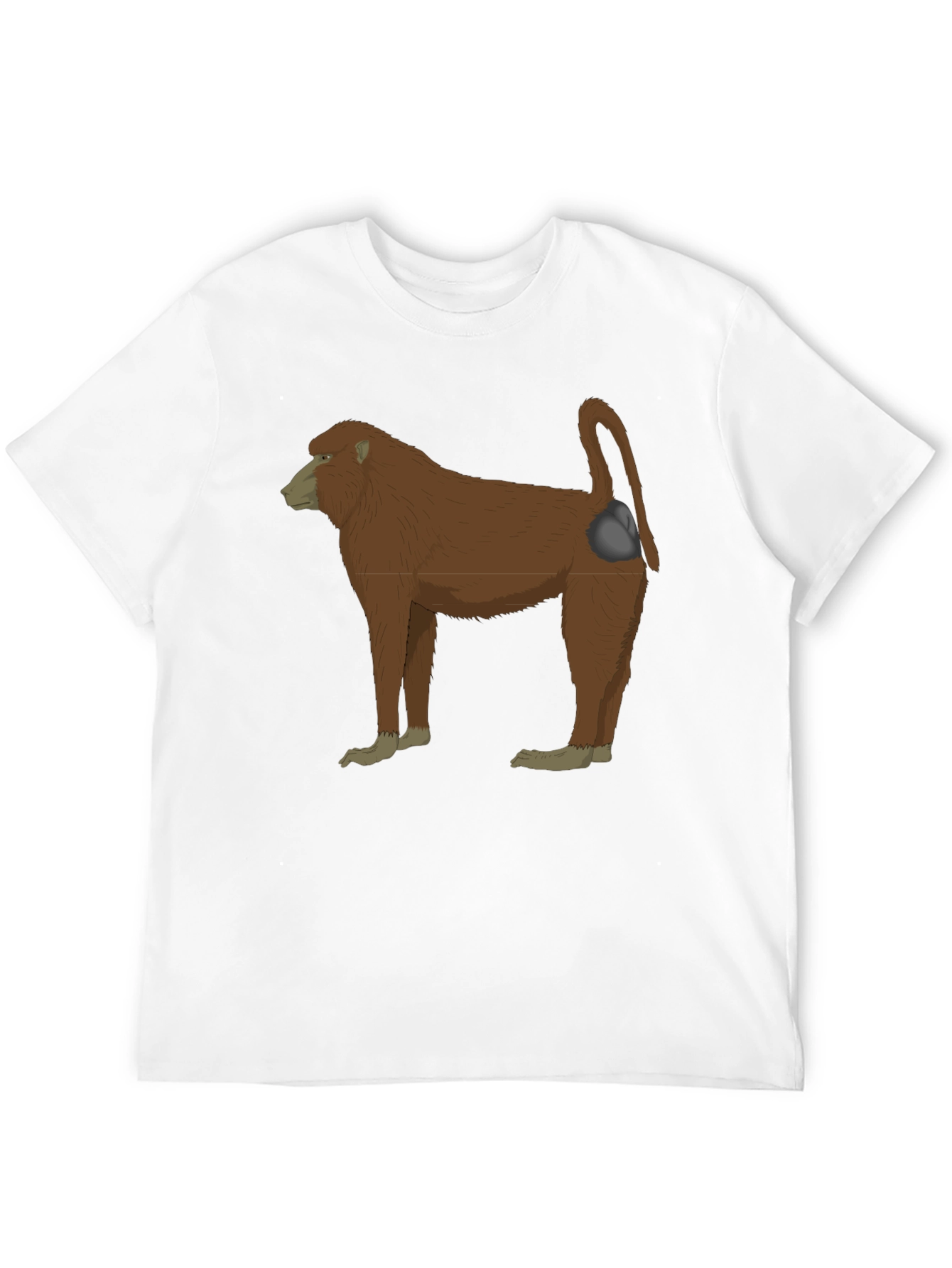Baboon Graphic Tee - Black T-Shirt