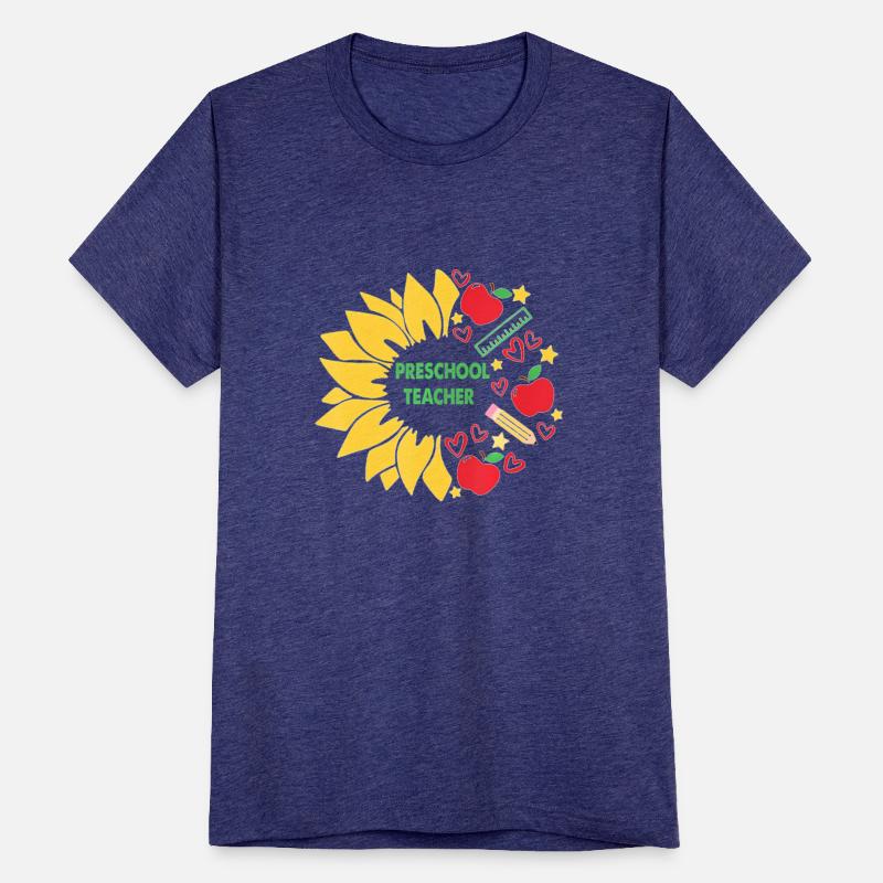 Preschool Teacher Sunflower Back To School